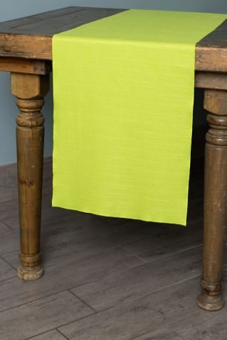 Jute Lime Jute table runner